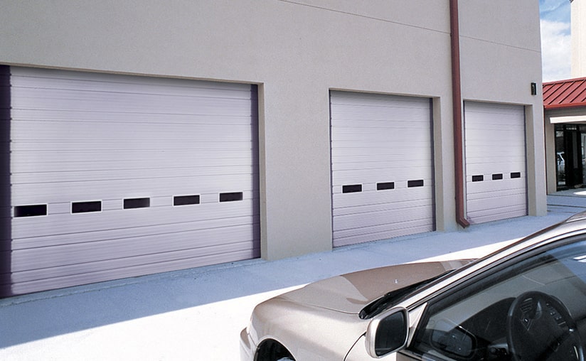 Puertas de acero acanalado modelos 524, 524V, 524S