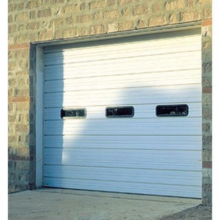 Puertas seccionales de acero sin aislamiento 