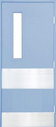 Puertas peatonales para Hospitales