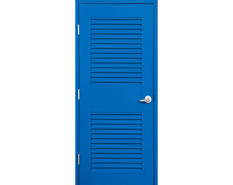 Puerta y fijos Louver