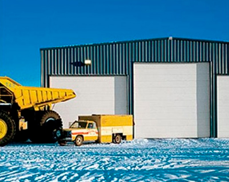 Puerta seccional de acero Thermacore 599