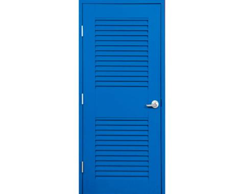 Puerta y fijos Louver