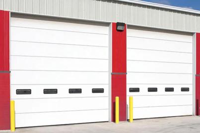 Puerta seccional de acero thermacore 525 (uso liviano)