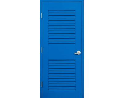 Puerta y fijos Louver